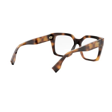 Lunettes de vue FENDI Roma FE50085I 053 Écaille 53